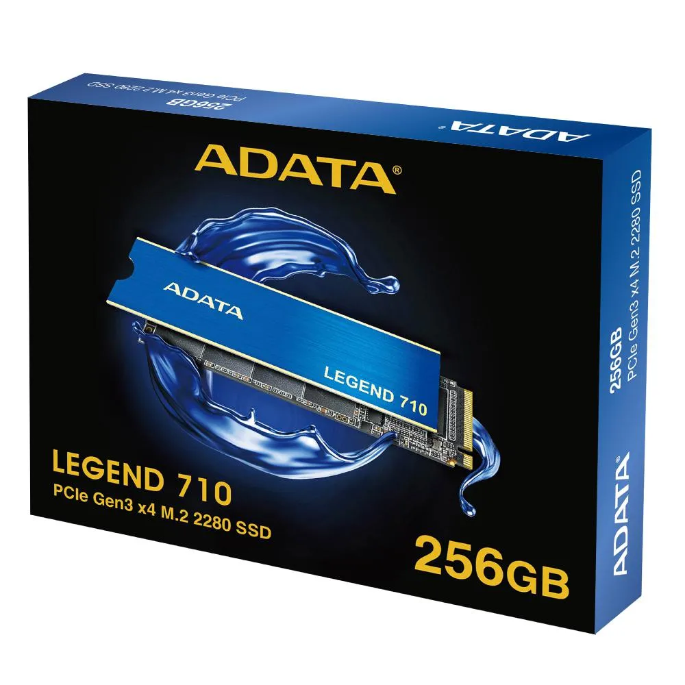 SSD ADATA, Legend SSD 710, 256 GB, PCIe Gen3 x4 M.2 2280, ALEG-710-256GCS