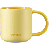BUYDEEM Ceramic Mug 300 ml, model CD1018, color Mellow Yellow