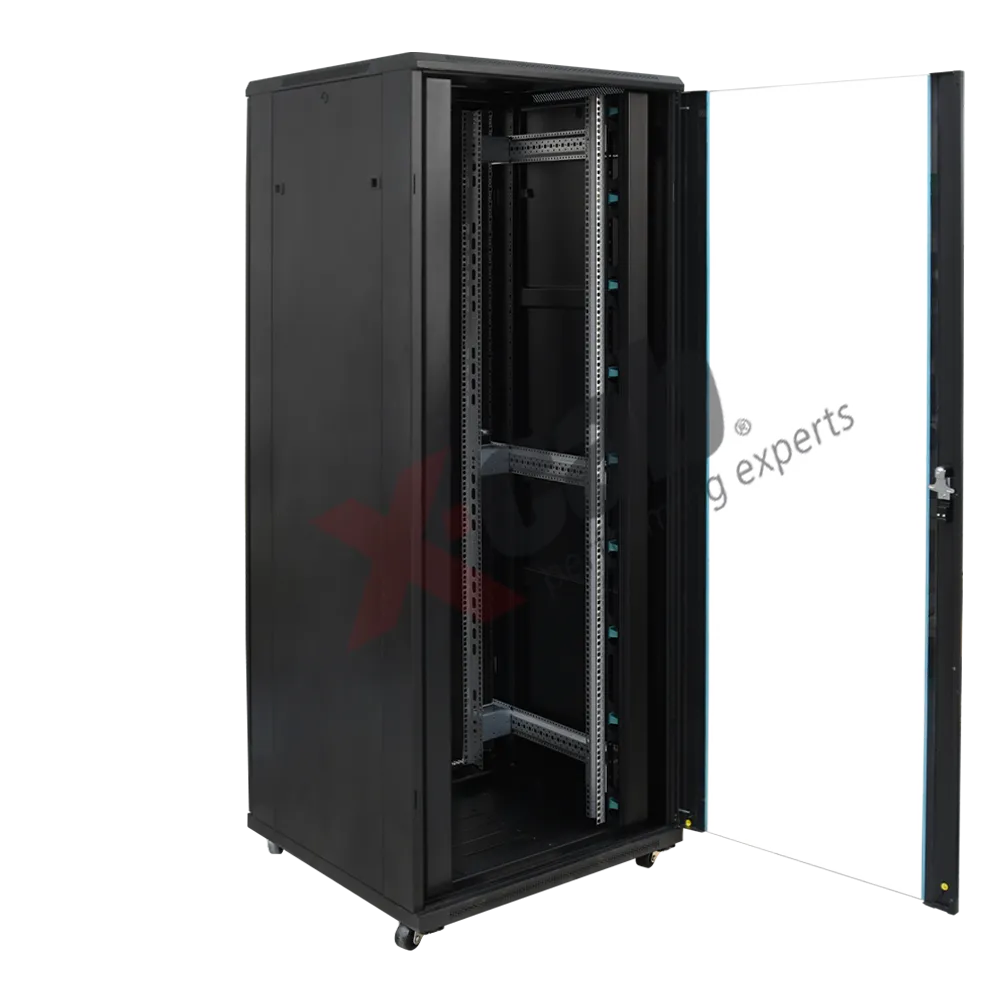 Cabinet metalic de podea 19", tip rack stand alone, 42U 800x800 mm, Xcab S "Xcab-42U8080S"