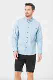 CAMASA CASUAL BARBATI LIGHT BLUE S