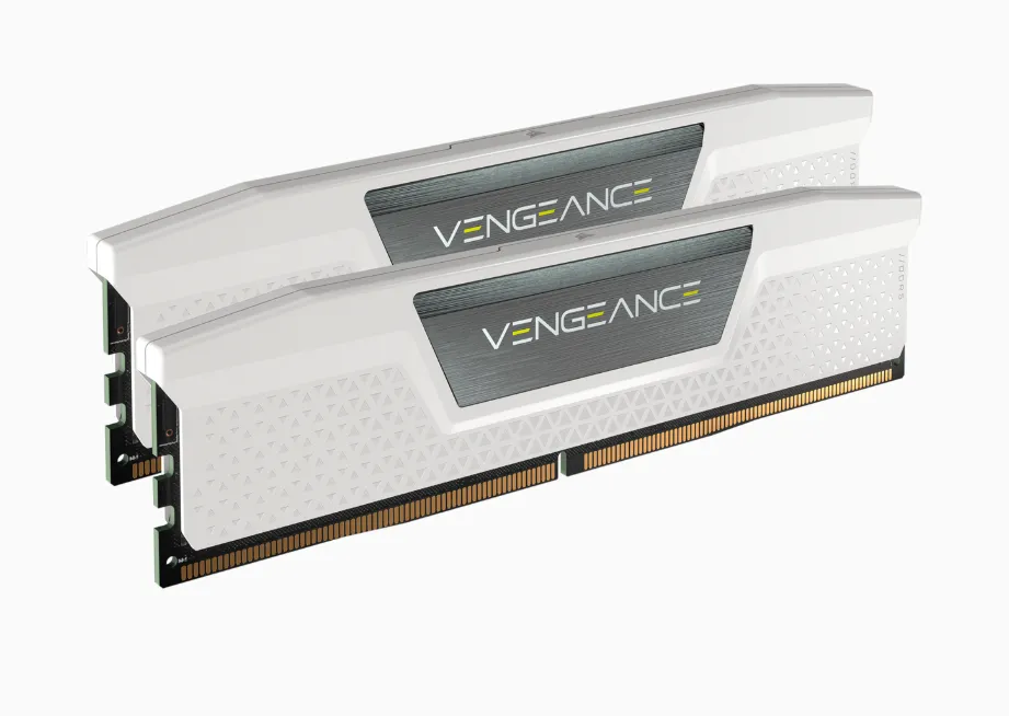 DDR Corsair - gaming Vengeance 32GB, DDR5, 5200MHz, CL40, 2x16GB, 1.25V, Alb "CMK32GX5M2B5200C40W"