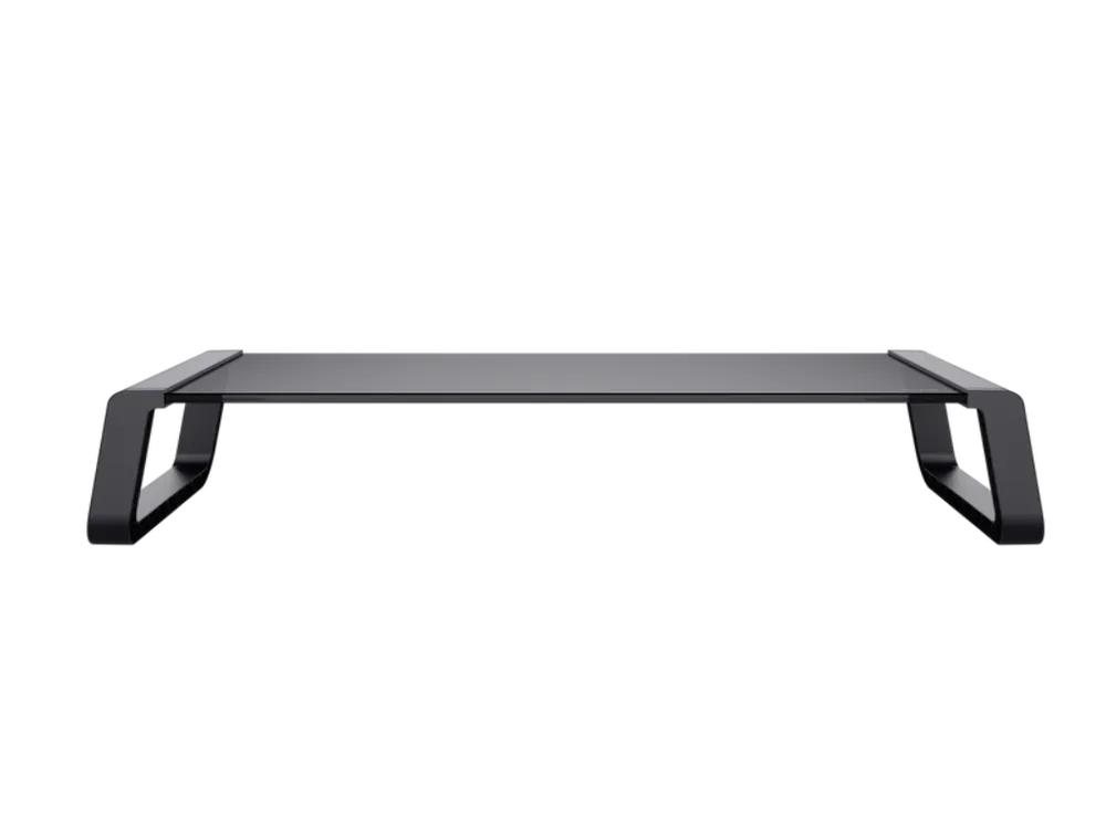 TRUST MONTA GLASS MONITOR STAND BLK "25271"