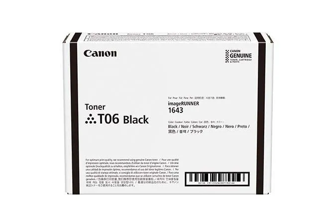 CARTUS TONER CANON CRG-T06 20.5K ORIGINAL BLACK