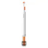 PERIE CURATARE Baseus, design retractabil, doua capete curatare si burete, perfecta pentru casti TWS, mouse, tastatura etc., alb NGBS000002