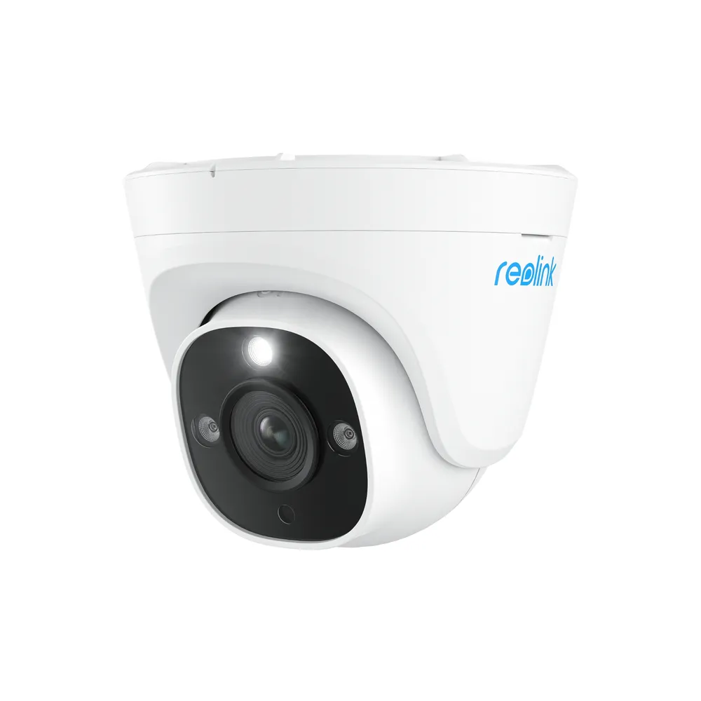 Camera de supraveghere Camera supraveghere IP exterior Dome Reolink RLC-1224A, 12 MP, lumina alba / IR 30 m, microfon, difuzor, slot card, PoE "RLC-1224A" (timbru verde 0.8 lei)