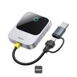 ADAPTOR CARPLAY wireless Baseus SafeJourney, transforma conexiunea Apple carplay cu fir in wireless, BT 5.0, conexiune auto USB Type-C sau USB "C10745100813-00" (timbru verde 0.8 lei) - 6932172662851