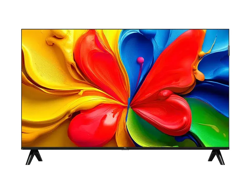 Televizor TCL QLED 32V4C, 80 cm, Smart Google TV, HD