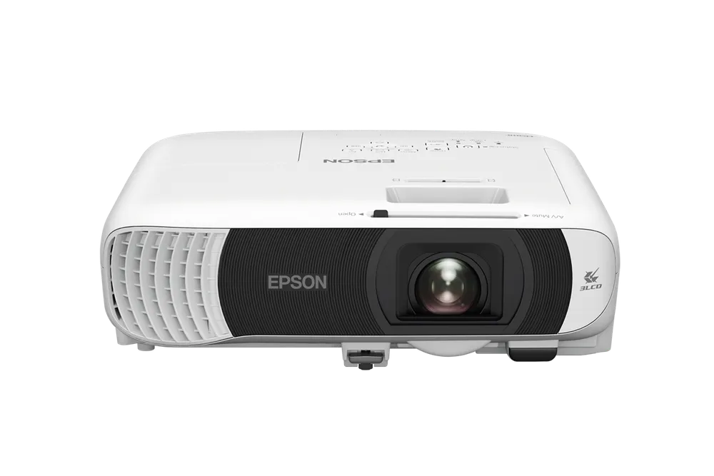 PROJECTOR EPSON EB-FH54, Tehnologie 3LCD, Luminozitate: 4100 lumeni, Rezolutie: 1080p, Aspect: 16:9, Contrast 16.000 : 1, Sursa lumina: Lampa, Dimensiune maxima proiectie: 31"-304", Distanta proiectie: 0.9m-8.9m, Interfata: USB, WI-FI, 2 x HDMI, Miracast, Jack, Dimensiuni: 309‎ x 293 x 105 mm