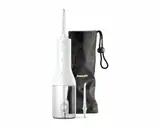 Irigator bucal PHILIPS Sonicare Cordless Power Flosser 3000 HX3826/31, Tehnologie QuadStream, Portabil, 2 moduri de curatare, 3 niveluri de intensitate , 2 x capete de curatare si 1 x husa trasport, Alb, L x A x I (mm) 92x134x247