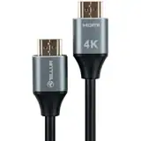 Cablu High Speed HDMI 2.0 Tellur, 4K, 18Gbps, tata-tata, Ethernet, aurit, 1.5m, negru