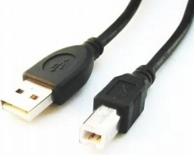 CABLU USB GEMBIRD USB 2.0 (T) la USB 2.0 Type-B (T), 4.5m, negru, CCP-USB2-AMBM-15