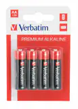 BATERIE VERBATIM AA (R6) 1.5V alcalina 4 buc / set49921