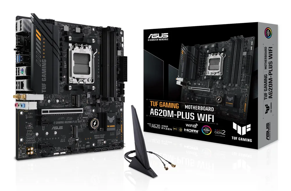 MB AMD A620 SAM5 MATX/GAMING A620M-PLUS WIFI ASUS "TUF GAMING A620M-PLUS WIFI"