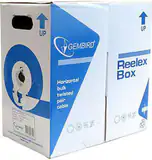 ROLA CABLU UTP GEMBIRD, Cat5e, 305m, Cupru-Aluminiu, Solid, AWG24