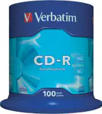 CD-R VERBATIM 700MB, 80min, viteza 52x, 100 buc, spindle, 43411