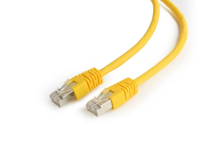 Cablu UTP SPACER Cat5e, 10 m, galben, AWG26, SP-PT-CAT5-10M-Y