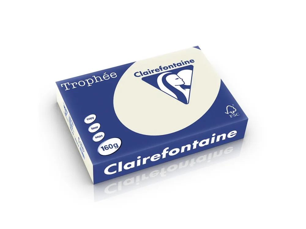 Carton A4 160 g/mp color pal 250 file/top Clairefontaine