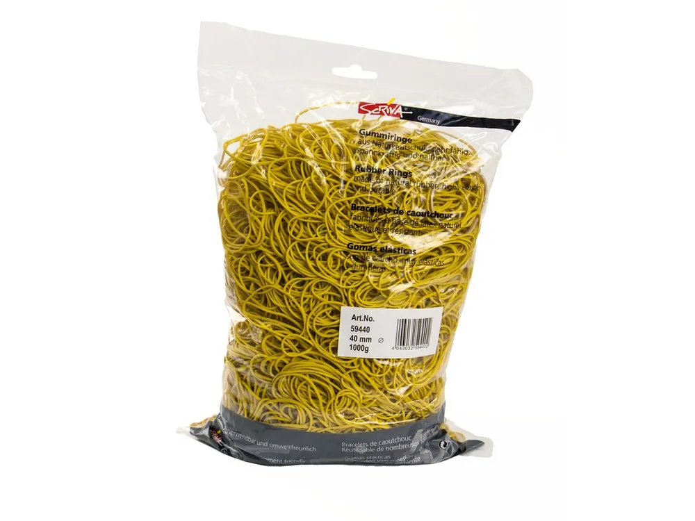 Benzi de cauciuc Forster 40 mm 1 kg/pungă